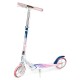 Aliuminis paspirtukas RAVEN ANABEL Navy/Pink su dideliais 20 cm. ratais Handbrake